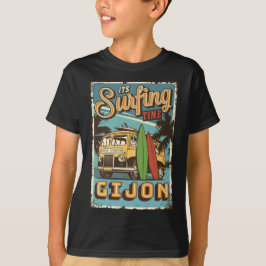  It is surf time in Gijon T Shirt