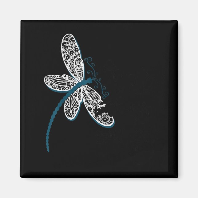 It Is Well With My Soul Dragonfly Chirtian Quote  Magnet (Framsidan)