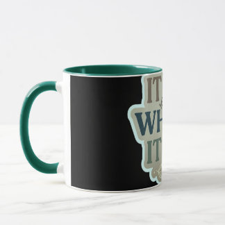 It Is What It Is Mug | Minimal Aesthetic Quote mug Mugg