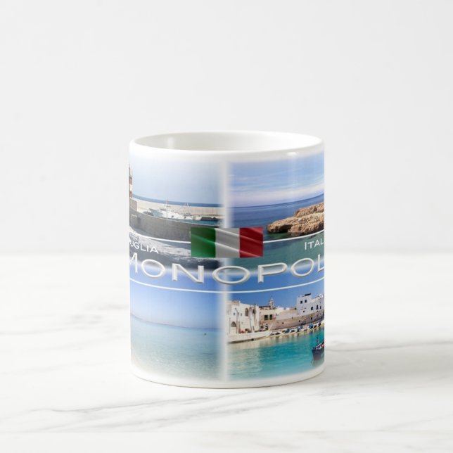 IT Italia - Apulien - Monopoli - Kaffemugg (Center)