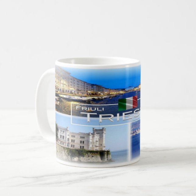 IT Italia - Friuli Venezia Giulia - Trieste - Kaffemugg (Framsida vänster)