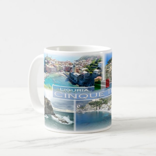 IT Italia - Liguria - Cinque Terre - Kaffemugg (Framsida vänster)