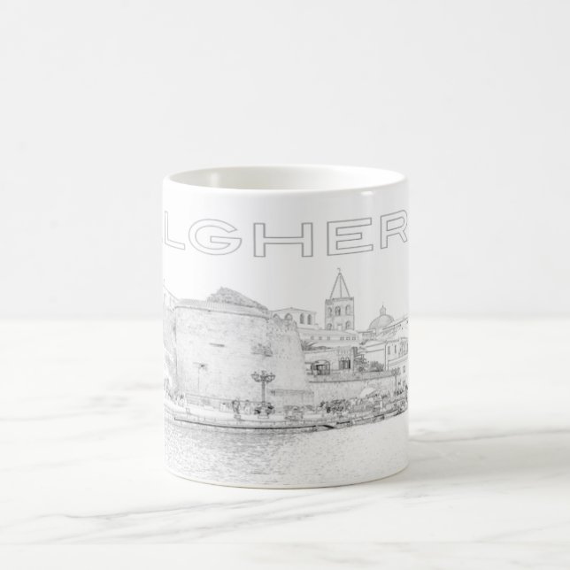 IT Italia - Sardinien - Alghero - Kaffemugg (Center)