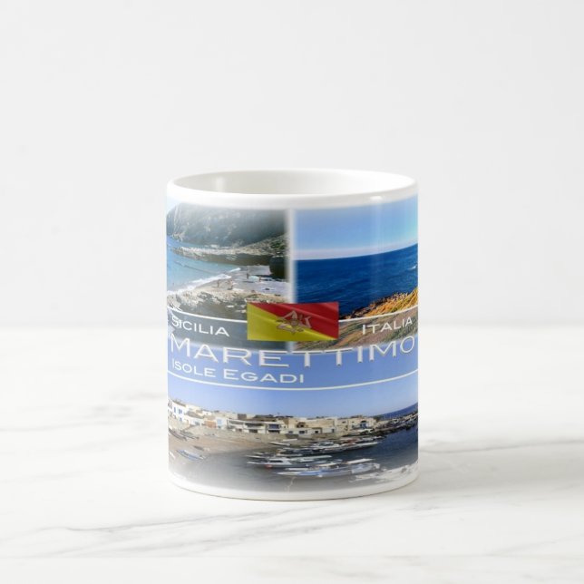 IT Italia - Sicilia - Isola di Marettimo - Kaffemugg (Center)
