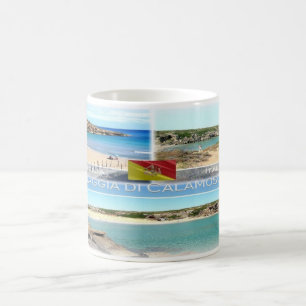 IT Italia - Sicilia - Spiaggia di Calamosche - Kaffemugg
