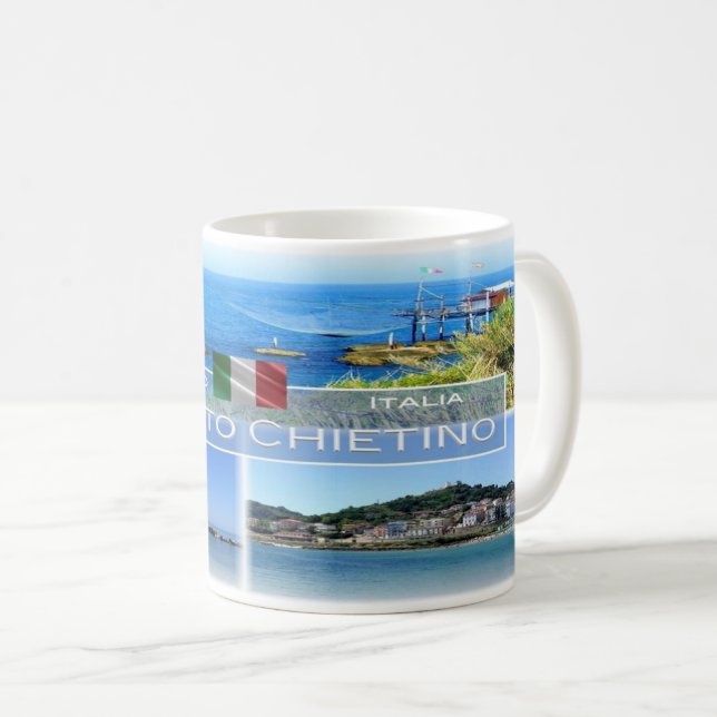 IT Italien - Abruzzo - San Vito Chietino - Kaffemugg (Framsida höger)