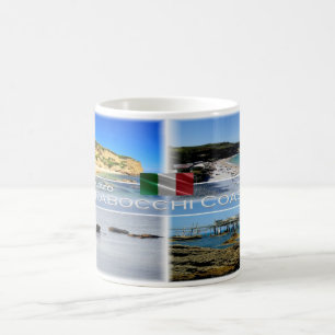 IT-Italien - Abruzzo - Trabocchi Kusten - Kaffemugg