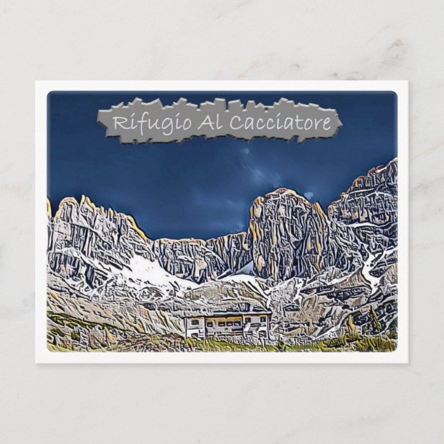 IT-Italien - Alperna Al Cacciatore - Dolomiti - Vykort (Framsida)