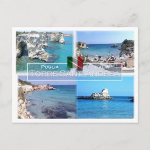 IT-Italien - Apulien - Torre Sant' Andrea - Vykort