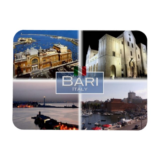 IT-Italien - Bari - Magnet (Horisontell)