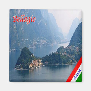IT - Italien - Bellagio - Promontory Magnet
