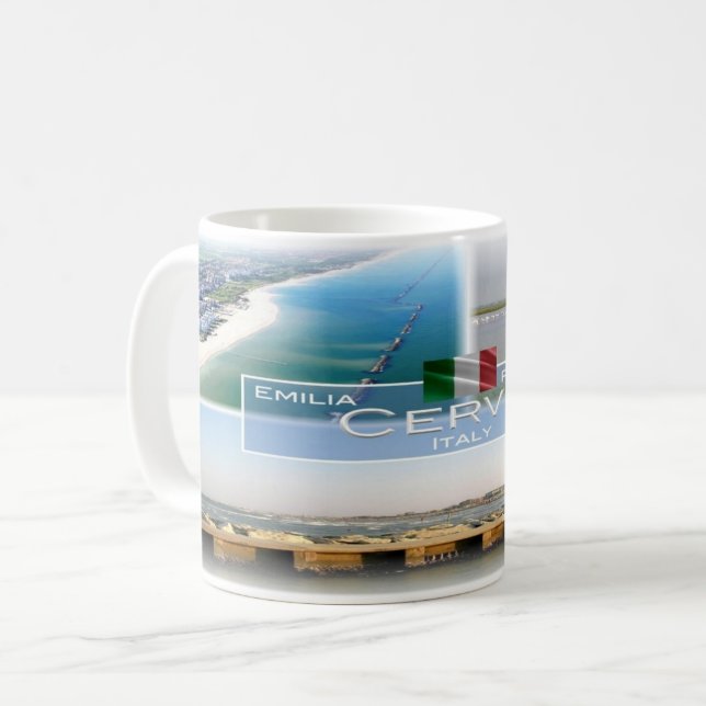 IT-Italien - Emilia Romagna - Cervia - Kaffemugg (Framsida vänster)