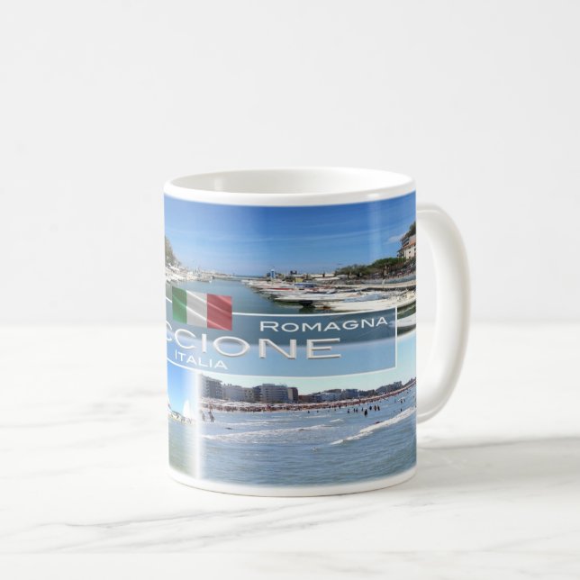 IT-Italien - Emilia Romagna - Riccione - Kaffemugg (Framsida höger)