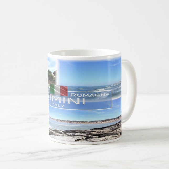 IT-Italien - Emilia Romagna - Rimini - Kaffemugg (Framsida höger)