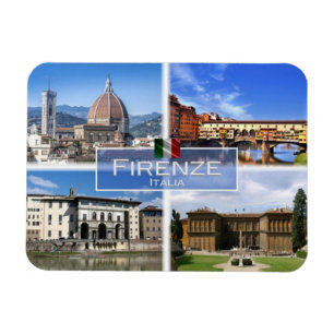 IT-Italien - Firenze Italia - Ponte Vecchio - Magnet