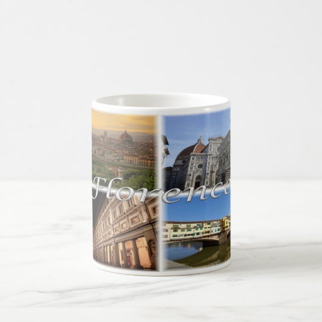 IT-Italien - Florens - Firenze - Kaffemugg (Center)
