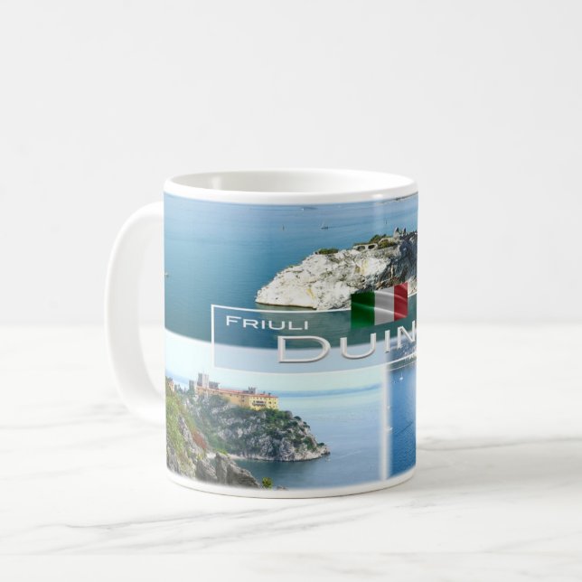 IT-Italien - Friuli Venezia Giulia - Duino - Kaffemugg (Framsida vänster)