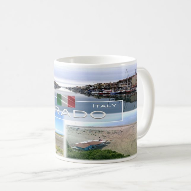 IT-Italien - Friuli Venezia Giulia - Grado - Kaffemugg (Framsida höger)
