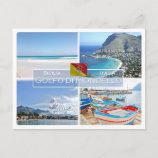 IT-Italien - Italia - Sicilia - Golfo di Mondello Vykort