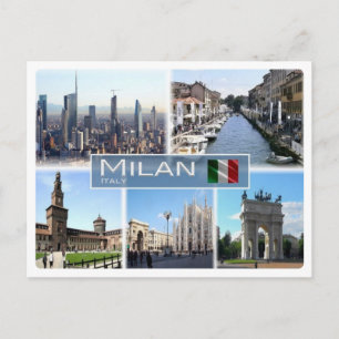 IT-Italien - Italien - Milano - Vykort