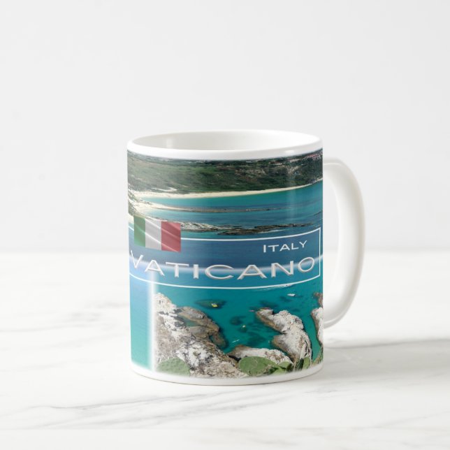IT-Italien - Kalabrien - Capo Vaticano - Kaffemugg (Framsida höger)