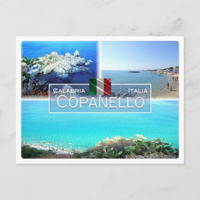 IT-Italien - Kalabrien - Copanello - Vykort (Framsida)