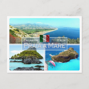 IT-Italien - Kalabrien - Praia a Mare - Vykort