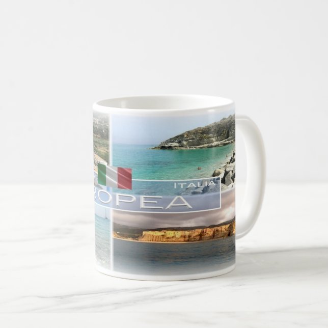 IT Italien - Kalabrien -Tropea - Kaffemugg (Framsida höger)