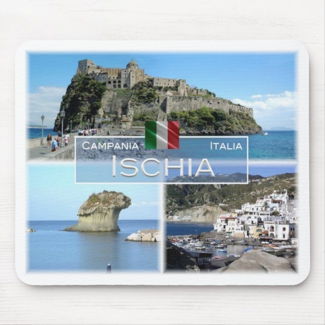 IT-Italien - Kampanien - Isola d'Ischia - Musmatta (Framsidan)