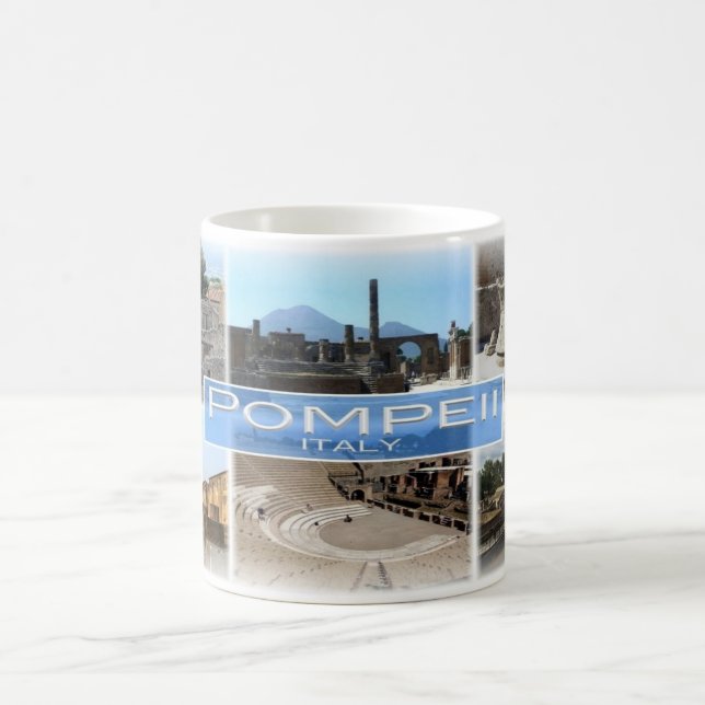 IT-Italien - Kampanien - Napoli - Pompei - Kaffemugg (Center)