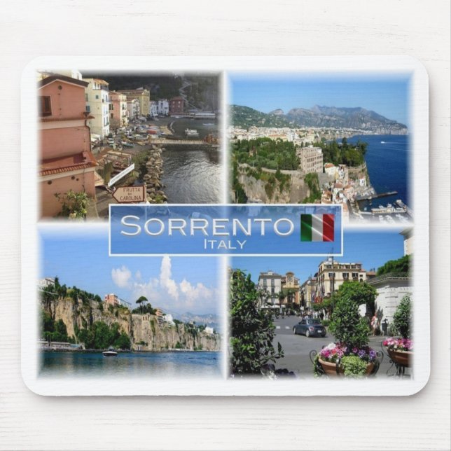 IT-Italien - Kampanien - Sorrento - Amalfi Kusten  Musmatta (Framsidan)