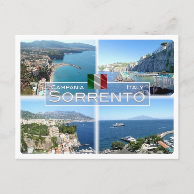 IT-Italien - Kampanien - Sorrento - Vykort (Framsida)