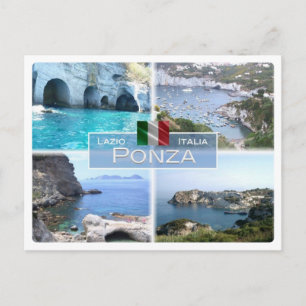 IT-Italien - Lazio - Ponza - Vykort