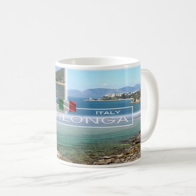 IT-Italien - Lazio - Sperlonga - Kaffemugg (Framsida höger)