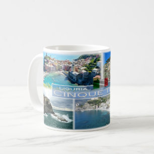 IT-Italien - Liguria - Cinque Terre - Kaffemugg