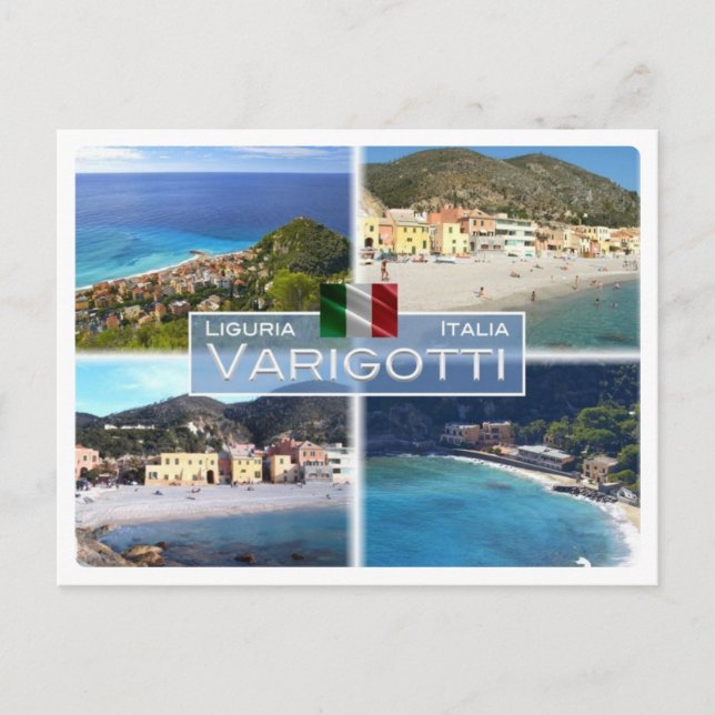 IT-Italien - Liguria - Varigotti - Vykort (Framsida)