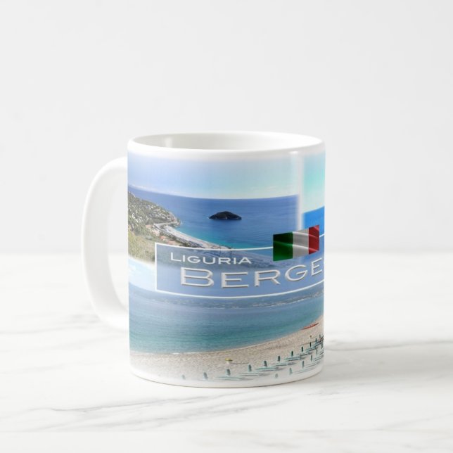 IT-Italien - Ligurien - Bergeggi - Kaffemugg (Framsida vänster)
