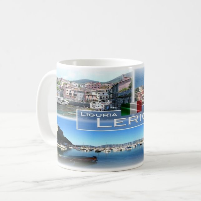 IT-Italien - Ligurien - Lerici - Kaffemugg (Framsida vänster)