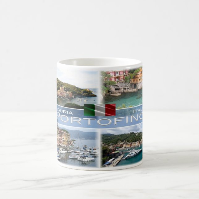 IT-Italien - Ligurien - Portofino - Kaffemugg (Center)