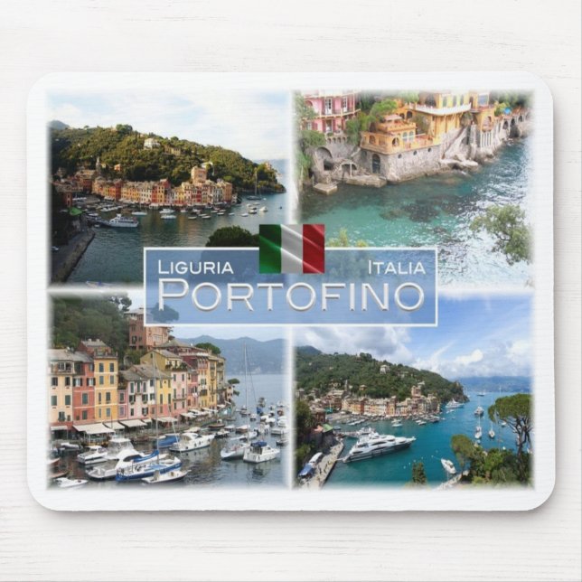 IT-Italien - Ligurien - Portofino - Musmatta (Framsidan)