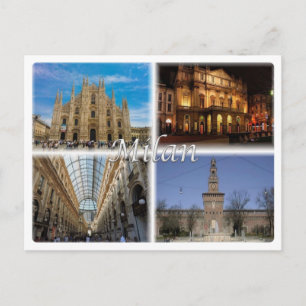 IT Italien - Milano - Lombardiet - Vykort