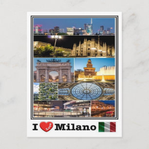 IT-Italien - Milano - Vykort