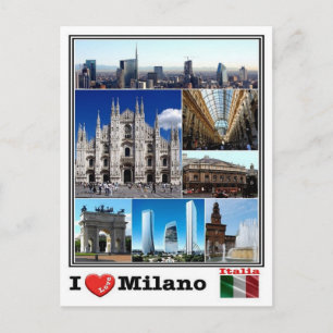 IT-Italien - Milano - Vykort