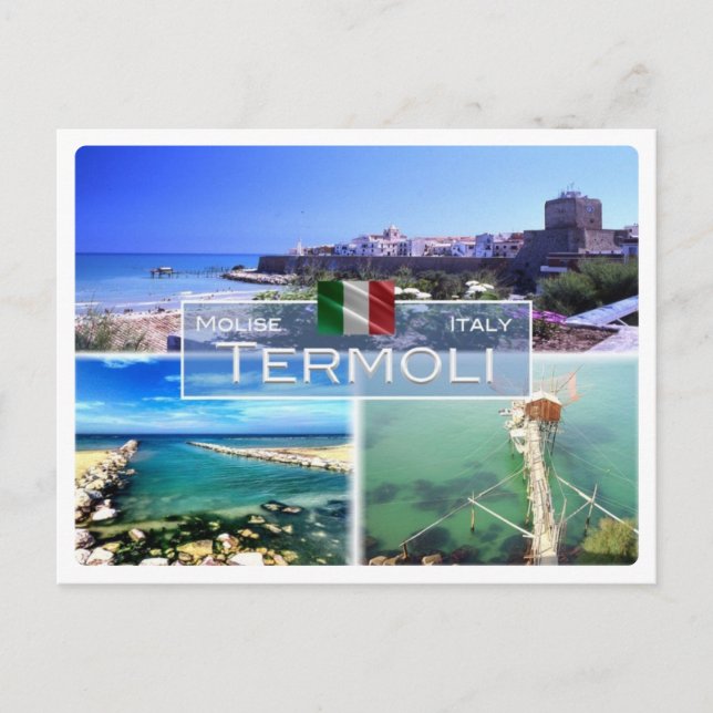 IT-Italien - Molise - Termoli - Vykort (Framsida)