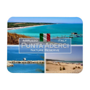 IT-Italien - Punta Aderci - naturreservat - Magnet