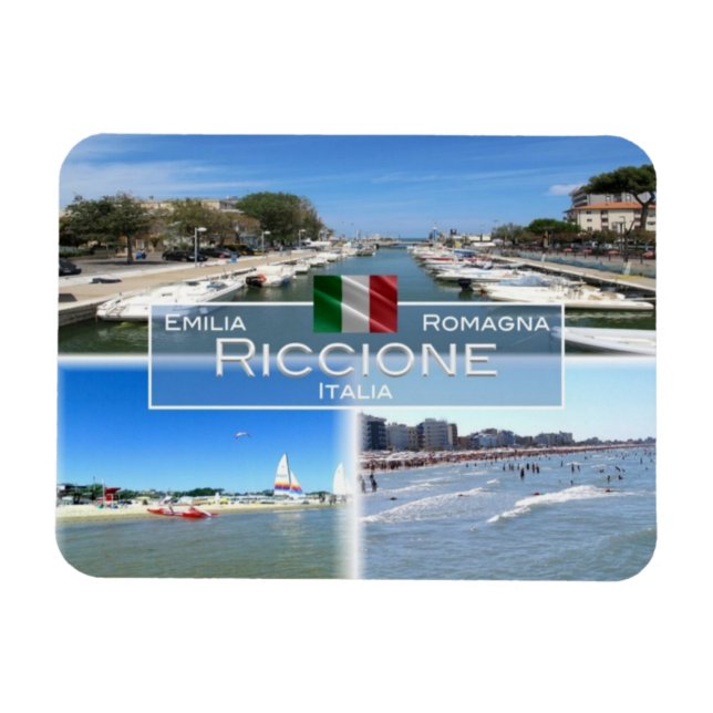 IT-Italien - Riccione - Magnet (Horisontell)