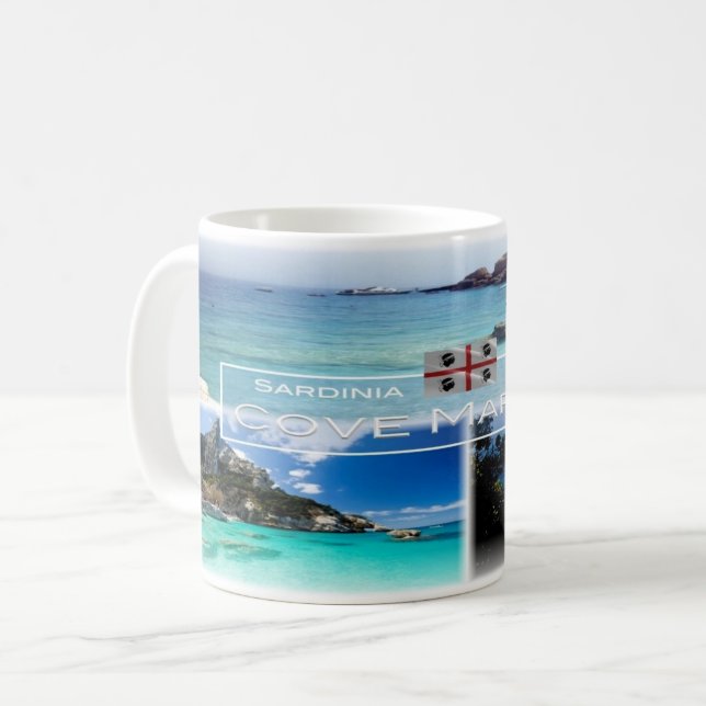 IT-Italien - Sardinien - Baulei - Kaffemugg (Framsida vänster)
