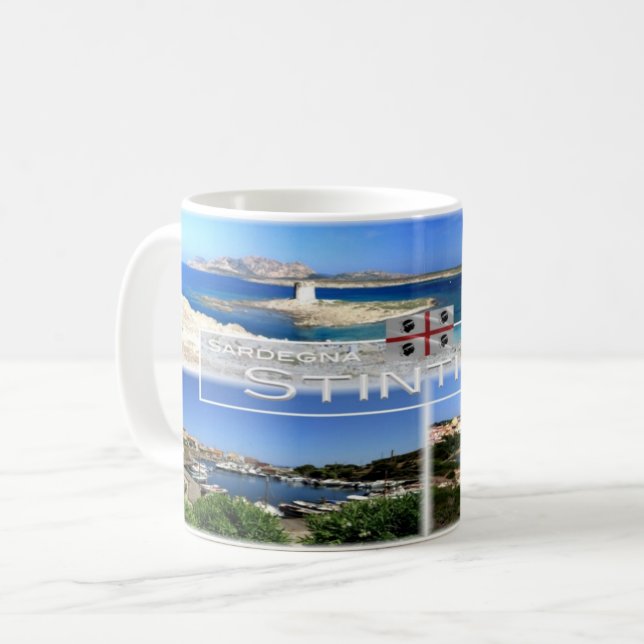 IT - Italien - Sardinien - Stintino - Kaffemugg (Framsida vänster)