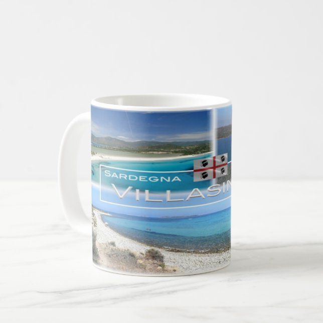 IT - Italien - Sardinien - Villasimius - Kaffemugg (Framsida vänster)