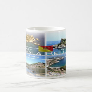 IT-Italien - Sicilien - Taormina - Isola Bella - Kaffemugg